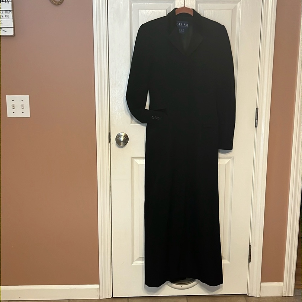 Women’s Ralph Lauren Ralph Longline Wool Dress Coat Size Small
